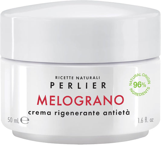 Perlier, Moisturizer Pomegranate Revitalizing Anti-Aging Face Cream, 1.6oz/50ml