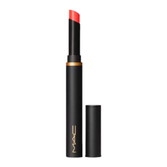 MAC, Lipstick Powder Kiss Velvet Blur Slim, Hot Paprika, 0.07oz/2g