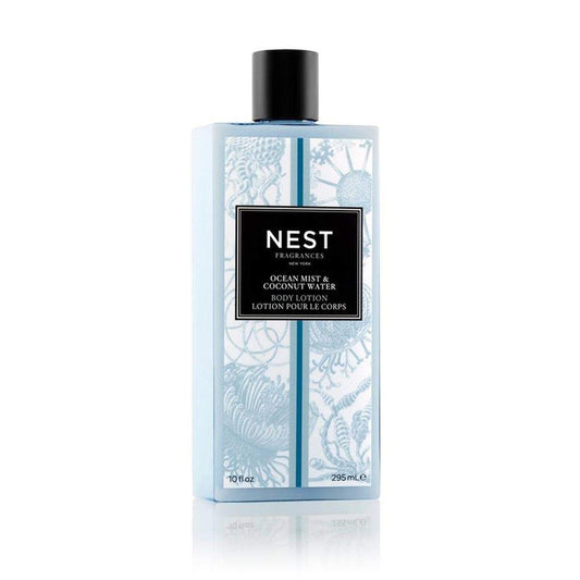 Nest, Moisturizer Body Lotion, Ocean Mist & Coconut Water, 10oz/295ml