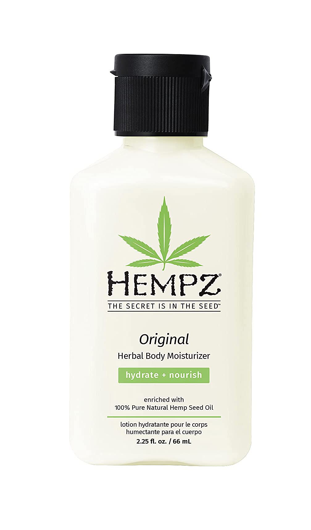 Hempz, Moisturizer Herbal Body, Original, 2.25oz/66ml