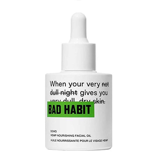 Bad Habit, Oil DEWD Hemp Nourishing Facial, 1oz/30ml