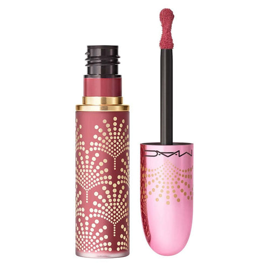MAC, Lipstick Powder Kiss Liquid, The Best Gift Is Me, 0.17oz/5ml