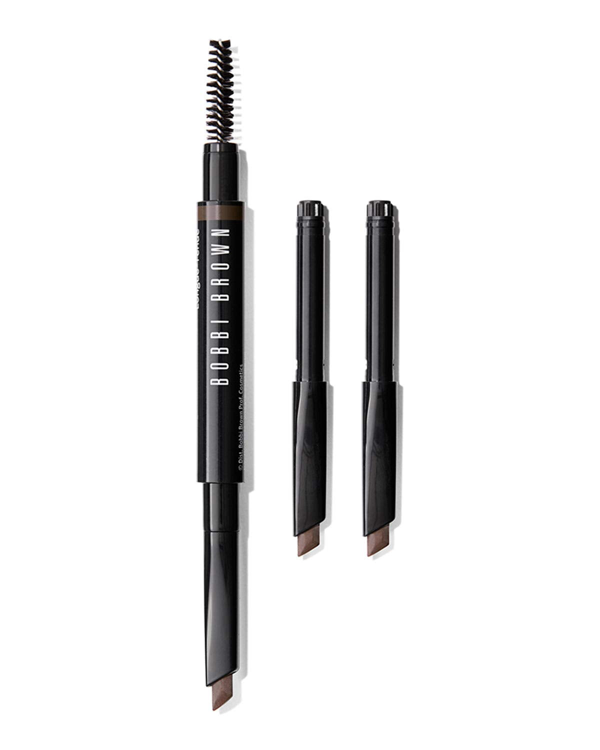 Bobbi Brown, Set, Eyebrow Perfectly Defined Long-Wear Pencil w/ Refills, Espresso, 0.01oz/0.33g