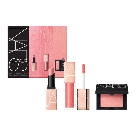 Nars, Set, Mini Orgasm Lip & Blush, 3pc