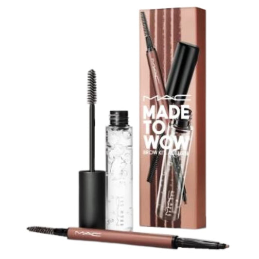 MAC, Set, Made To Wow Brow Kit, Auburn, 2pc