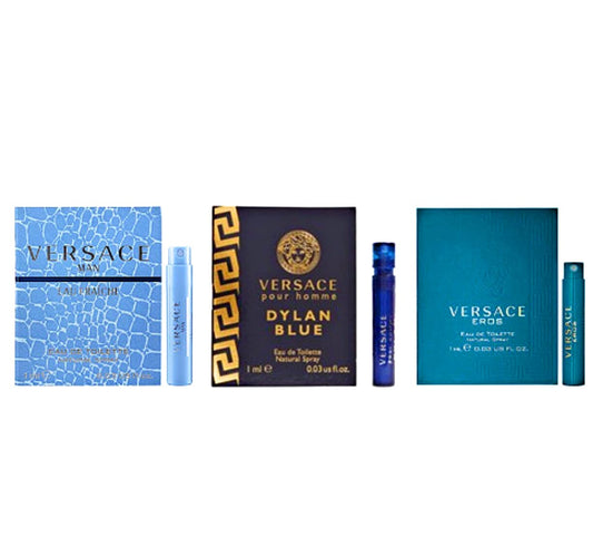 Versace, Bundle, Fragrance, Pour Homme Trio, 3pc