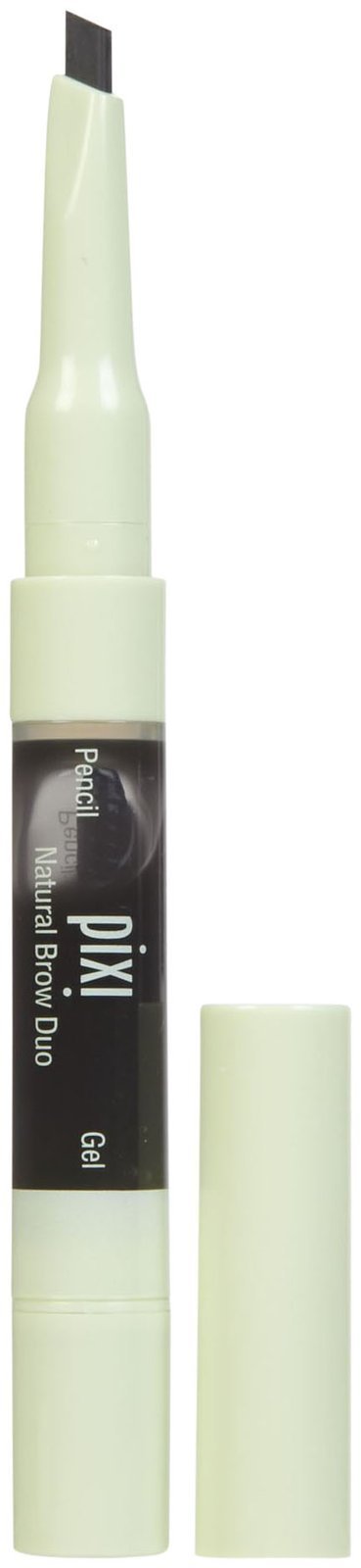 Pixi, Eyebrow Duo Natural, Soft Black, 0.007oz/2g