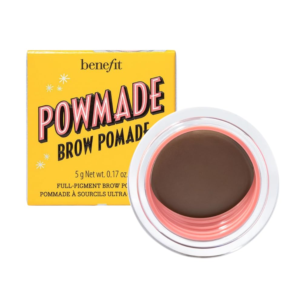 Benefit, Eyebrow POWmade Brow Pomade, Warm Golden Blonde, 0.17oz/5g