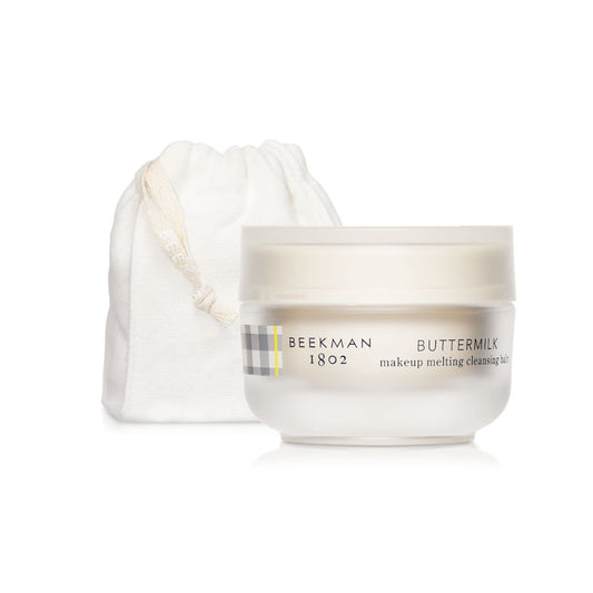 Beekman, Makeup Remover Buttermilk Melting Cleansing Balm, 0.39oz/11g