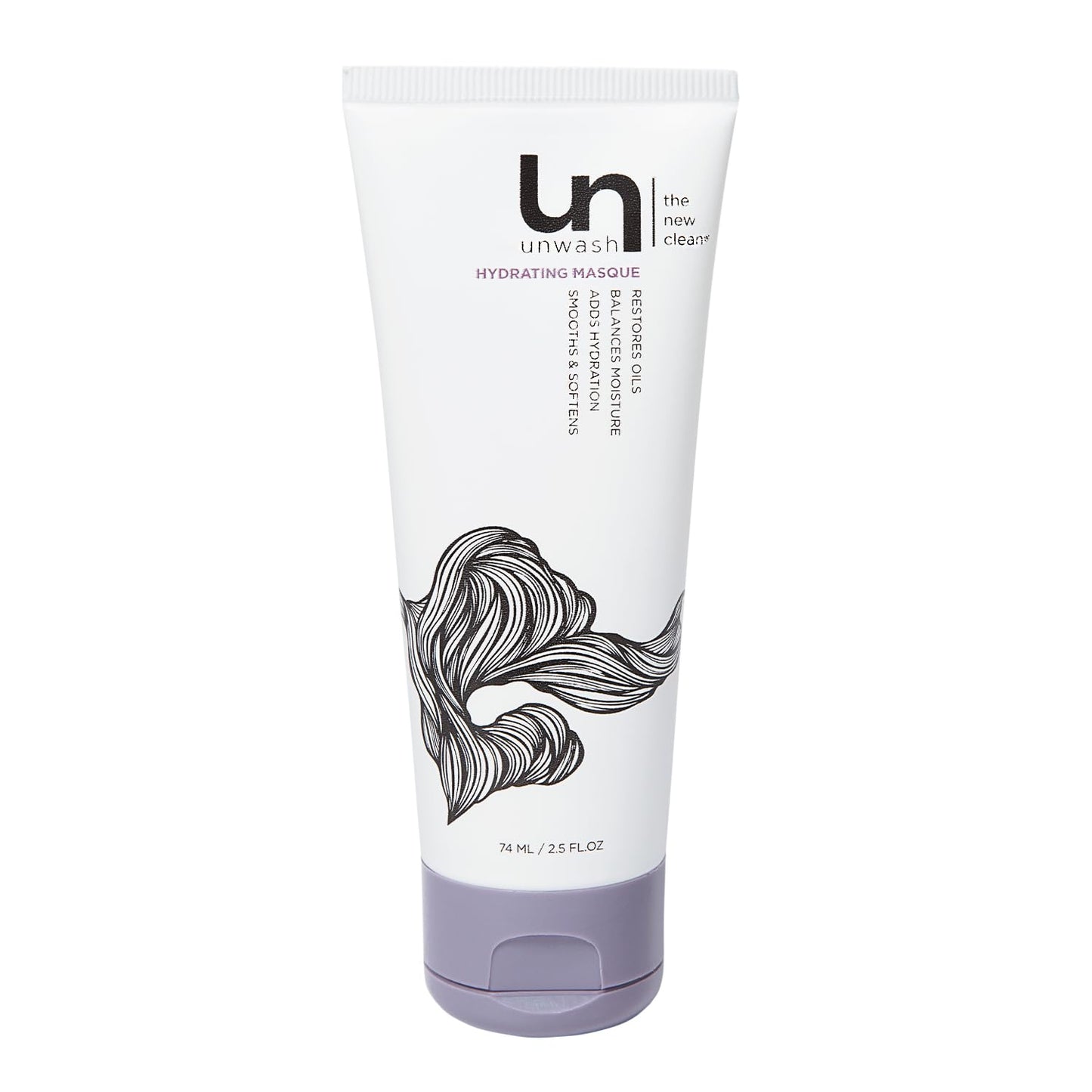 Unwash, Hair Hydrating Masque, 2.5oz/74ml