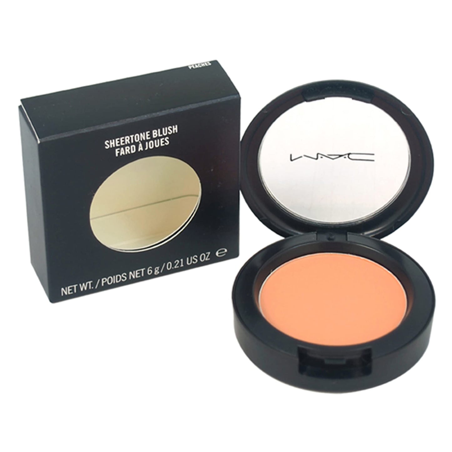 MAC, Blush Sheertone, Peaches, 0.21oz/6g
