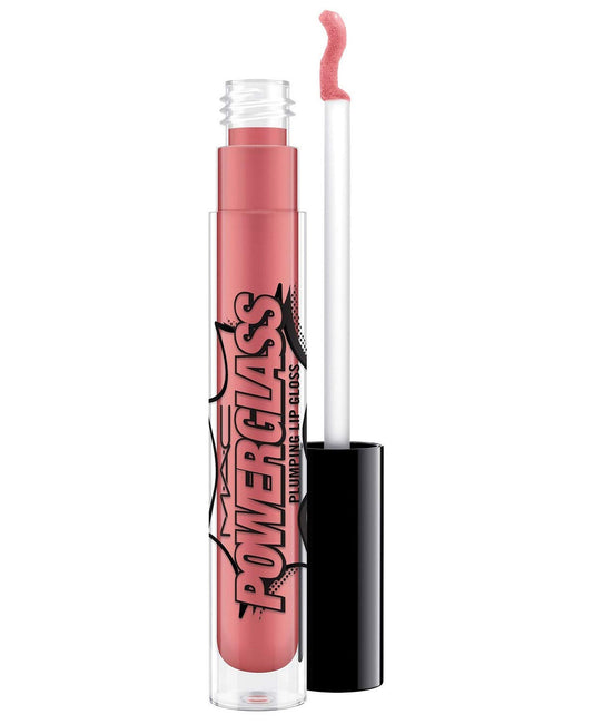 MAC, Lipgloss Powerglass Plumping, Not Your Love Interest, 0.09oz/2.8ml