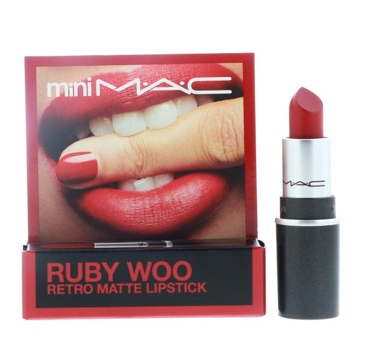 MAC, Set, H21 Tiny Tricks Mini Lipstick Trio, Starring Ruby Woo, 3pc