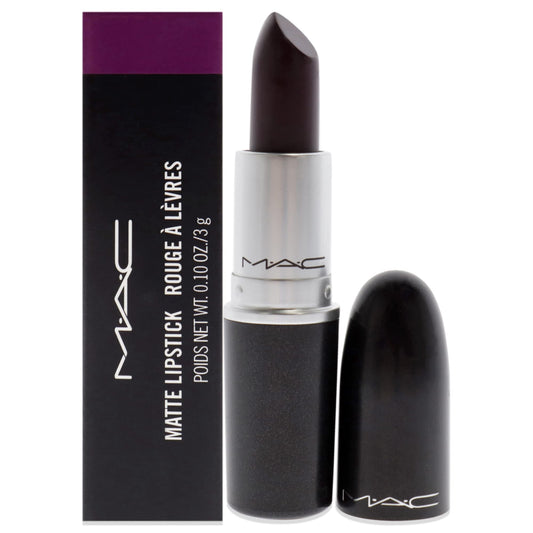 MAC, Lipstick Matte, Smoked Purple, 0.1oz/3g