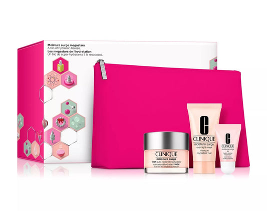Clinique, Set, Moisture Surge Megastars, 3pc
