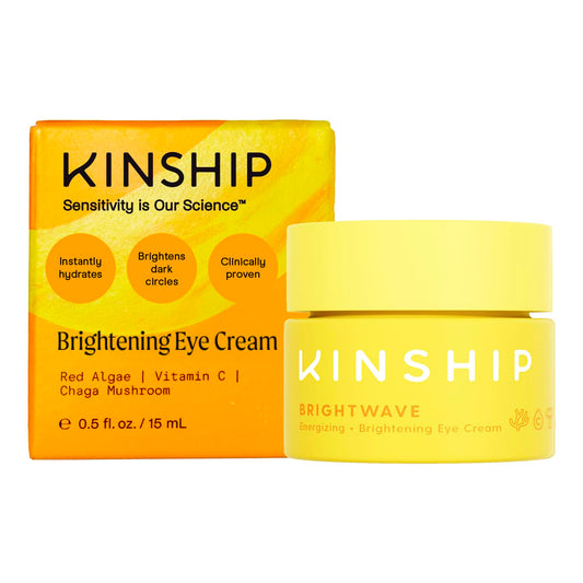 Kinship, Moisturizer Brightwave Energizing + Brightening Eye Cream, 0.5oz/15g
