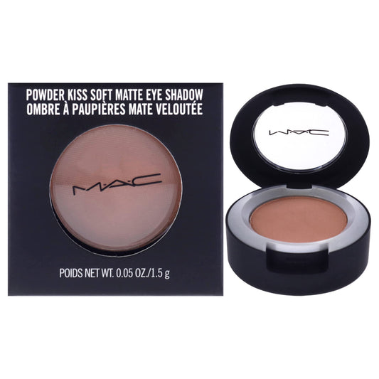 MAC, Eyeshadow Powder Kiss Soft Matte, What Clout, 0.05oz/1.5g