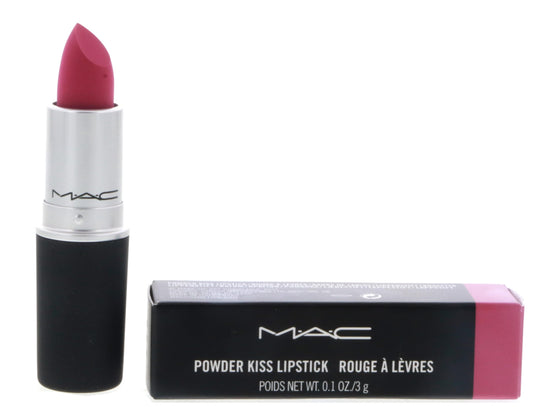 MAC, Lipstick Powder Kiss, Velvet Punch, 0.1oz/3g