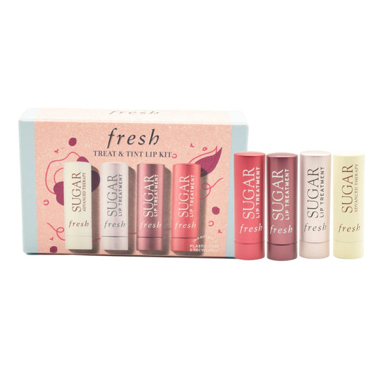 Fresh, Set, Treat & Tint Lip Kit, 4pc