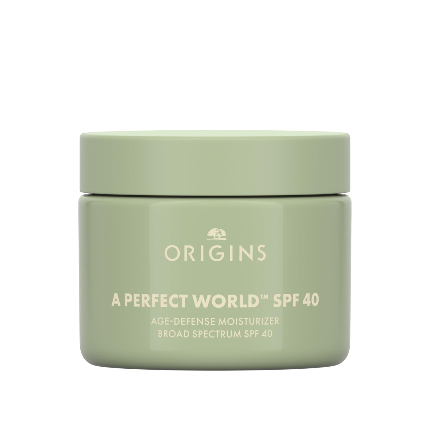 Origins, Moisturizer A Perfect World SPF 40 Age-Defense with White Tea, 1.7oz/50ml