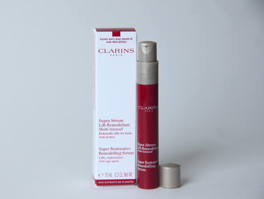 Clarins, Serum Super Restorative Remodelling, 0.3oz/10ml