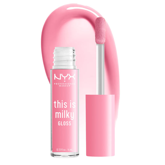 NYX, Lipgloss This is Milky, Cherry Milkshake, 0.13oz/4ml