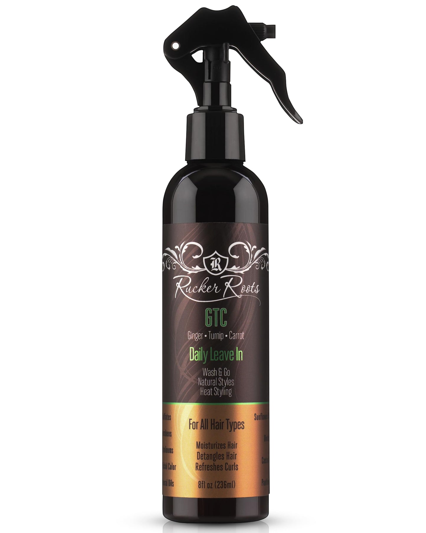 Rucker Roots, Conditioner GTC Daily Leave In, 8oz/236ml