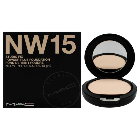 MAC, Foundation Studio Fix Powder Plus, NW15, 0.52oz/15g