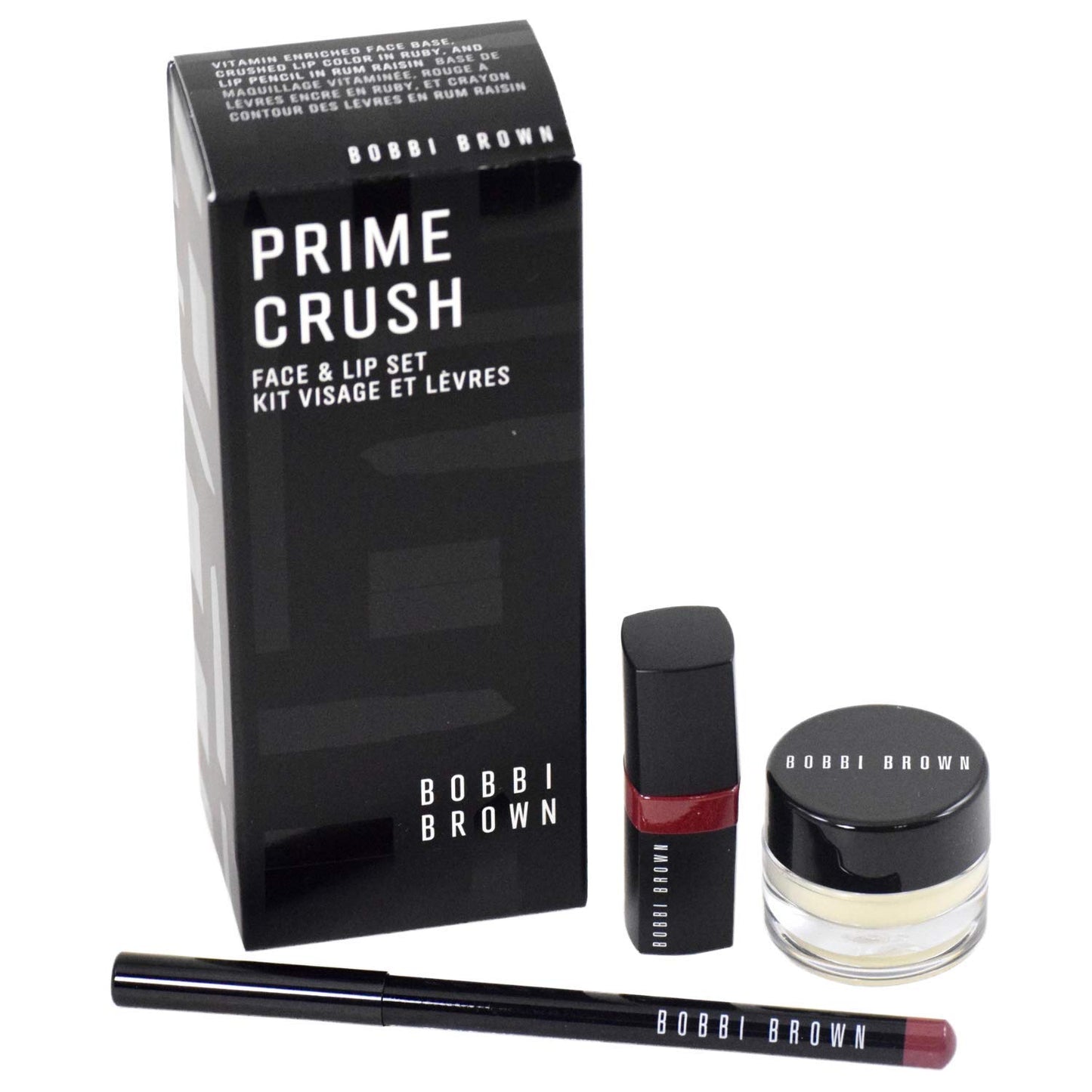 Bobbi Brown, Set, Prime Crush Face & Lip, 3pc