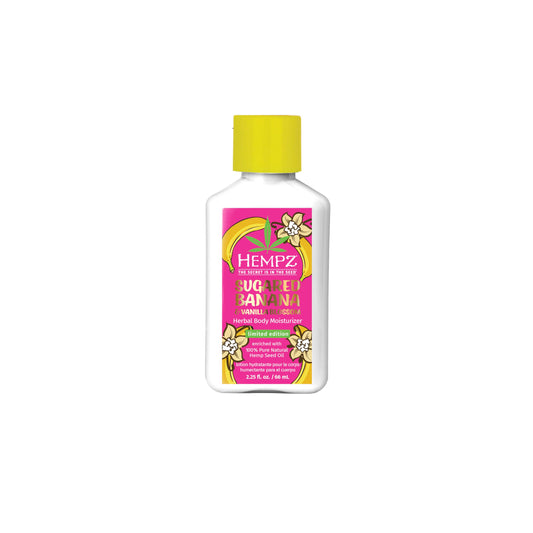 Hempz, Moisturizer Herbal Body, Sugared Banana & Vanilla Blossom, 2.25oz/66ml