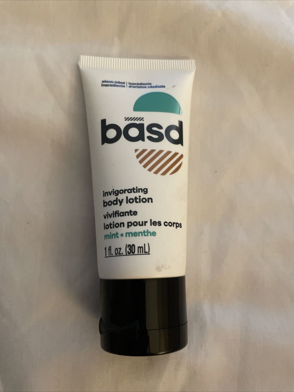 Basd, Moisturizer Body Lotion, Invigorating Mint, 1oz/30ml