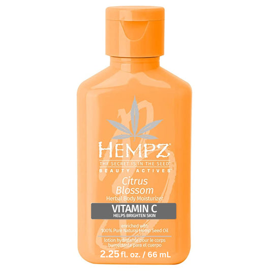 Hempz, Moisturizer Beauty Actives Herbal Body, Citrus Blossom, 2.25oz/66ml