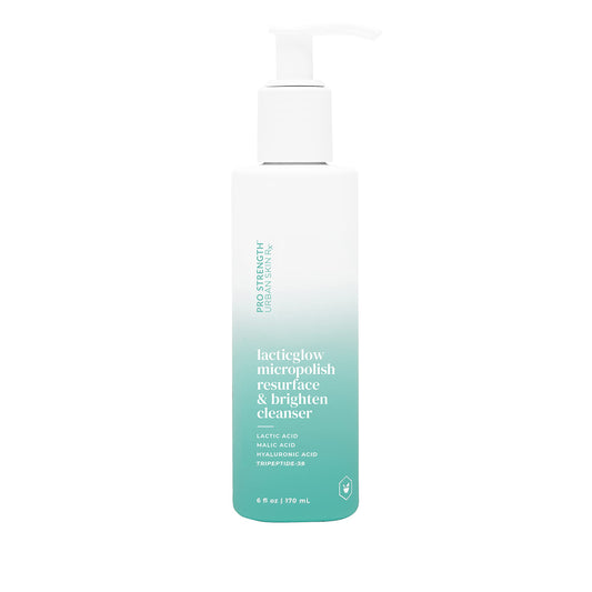 Urban Skin Rx, Cleanser LacticGlow Micropolish Resurface & Brighten, 6oz/170ml