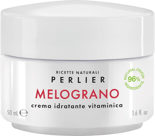 Perlier, Moisturizer Pomegranate Moisturizing Vitamin Face Cream, 1.6oz/50ml