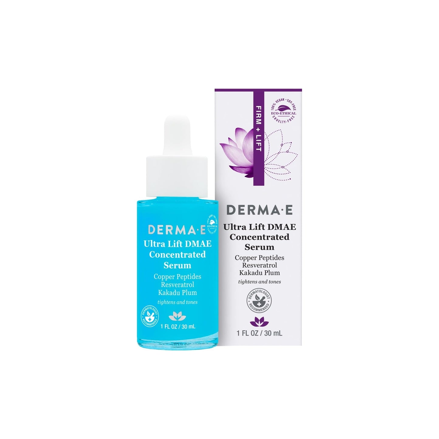 Derma E, Serum Ultra Lift DMAE Concentrated, 1oz/30ml