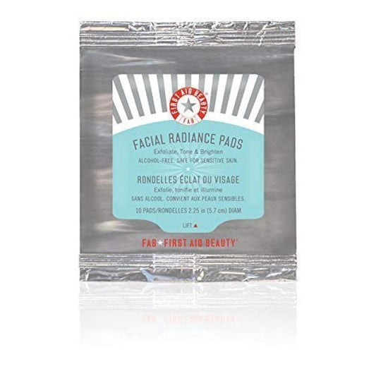 First Aid Beauty, Pads Facial Radiance, 2.25in/5.7cm, 10pc