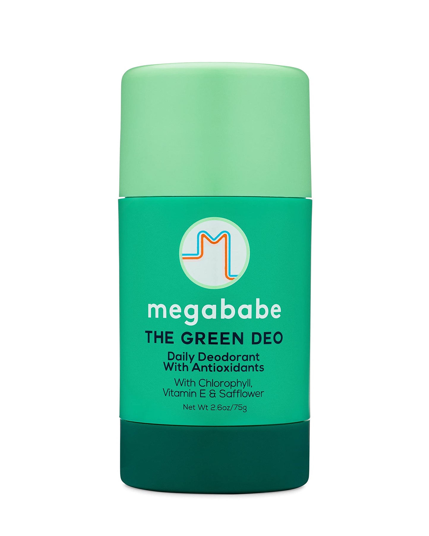 Megababe, Deodorant Daily The Green Deo, 2.6oz/75g