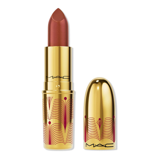 MAC, Lipstick Frost, Brushed In Bronze H24, 0.1oz/3g