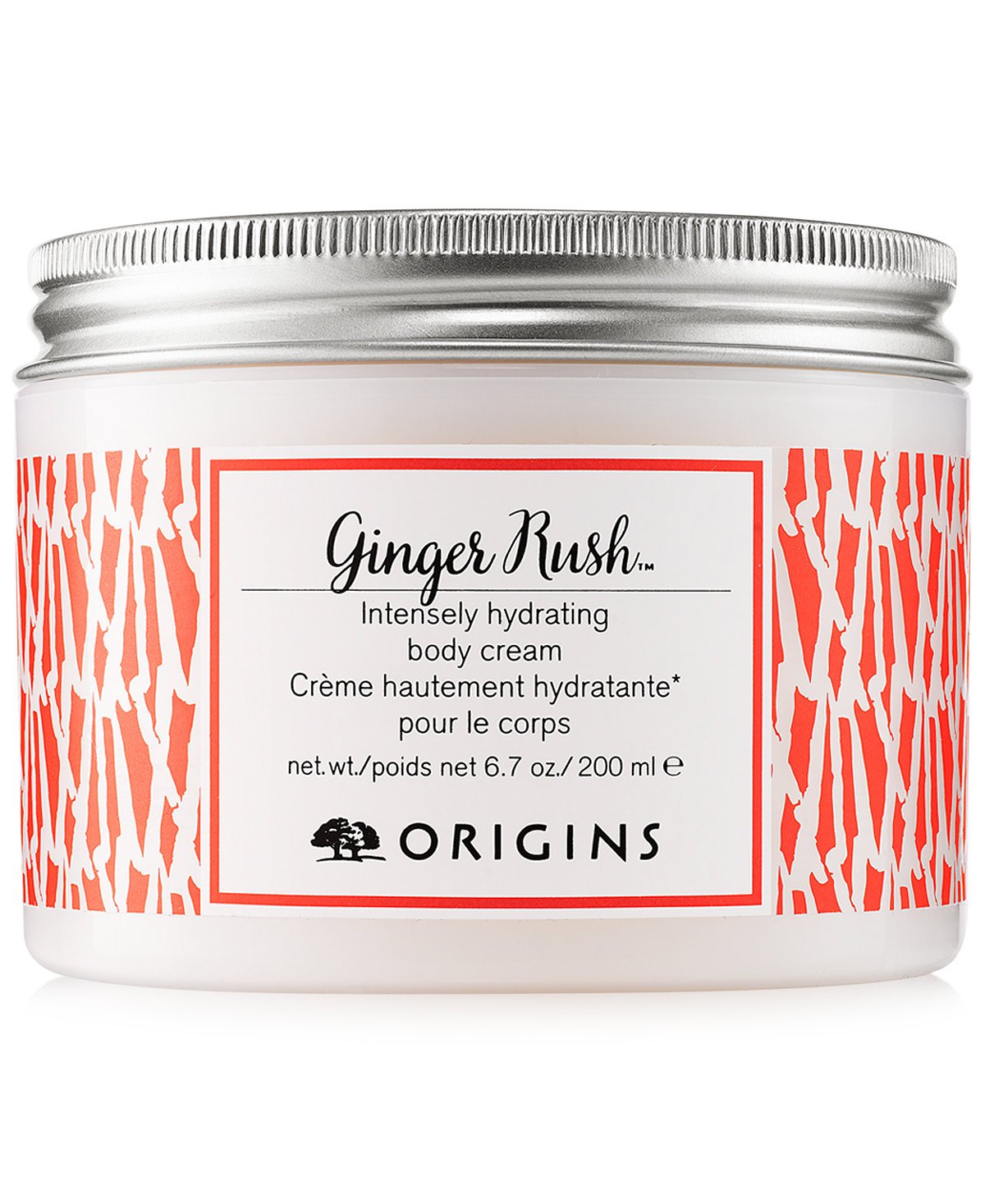Origins, Body Ginger Rush Intensely Hydrating Cream, 6.7oz/200ml