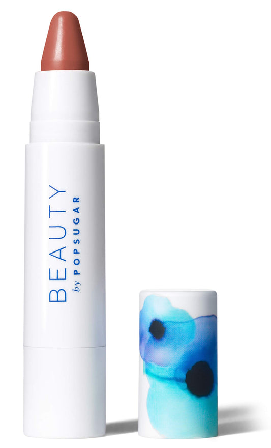 Beauty By Popsugar, Lipstick Sweet Stx Glossy, Partner in Crime, 0.085oz/2.4g
