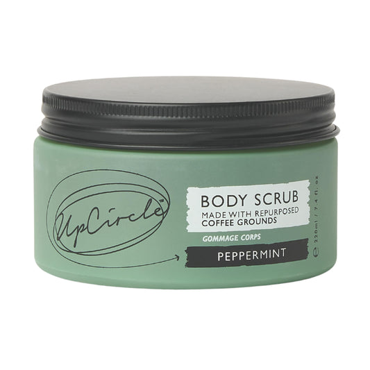 UpCircle, Scrub Coffee Grounds Body, Peppermint, 7.4oz/220ml