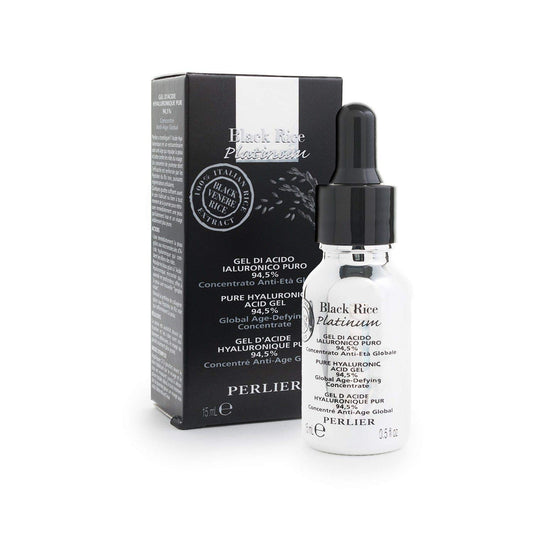 Perlier, Treatment Black Rice Pure Hyaluronic Acid Gel, 0.05oz/15ml