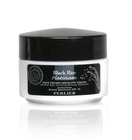 Perlier, Mositurizer Black Rice Face Cream Absolute Youth, 1.6oz/50ml