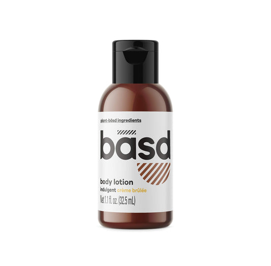 Basd, Moisturizer Body Lotion, Creme Brulee, 1.1oz/32.5ml