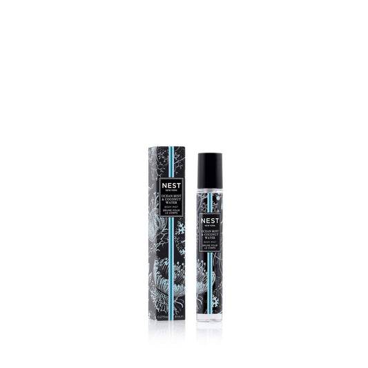 Nest, Moisturizer Body Mist, Ocean Mist & Coconut Water, 0.27oz/8ml
