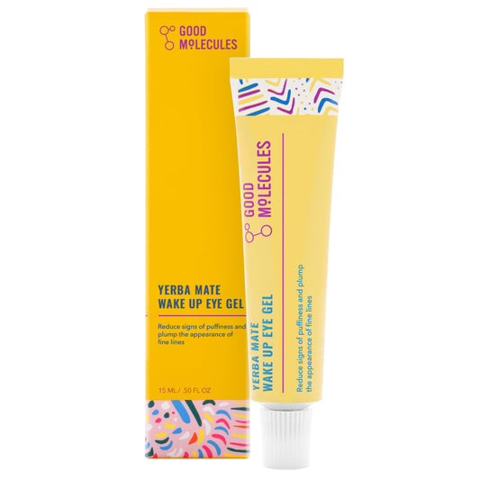 Good Molecules, Moisturizer Yerba Mate Wake Up Eye Gel, 0.5oz/15ml