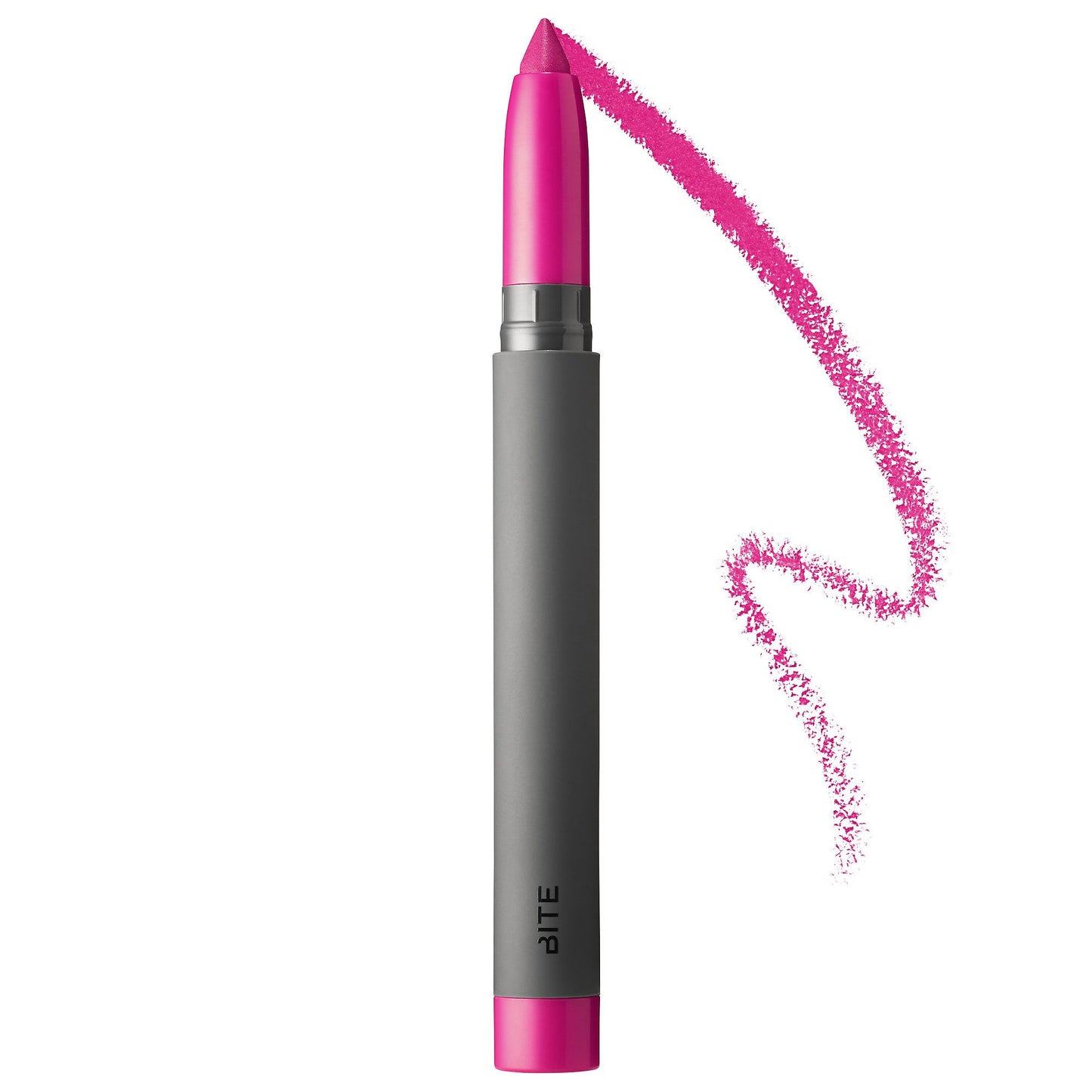 Bite, Lipstick Matte Creme Lip Crayon, Pink Lady, 0.05oz/1.5g