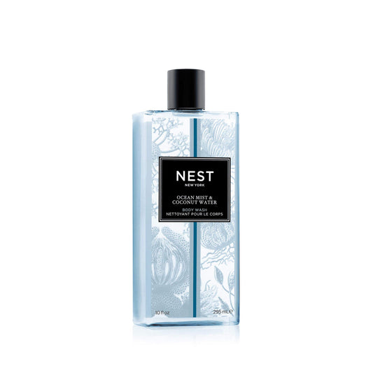 Nest, Cleanser Body Wash, Ocean Mist & Coconut Water, 10oz/295ml