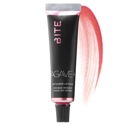 Bite, Lip Agave Lip Mask, Rose Gold, 0.52oz/15g