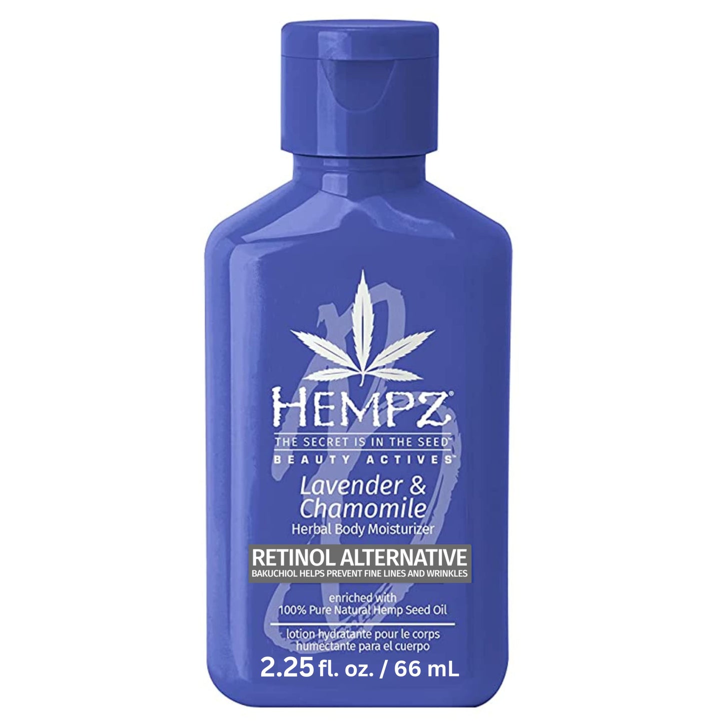 Hempz, Moisturizer Beauty Actives Herbal Body, Lavender & Chamomile, 2.25oz/66ml